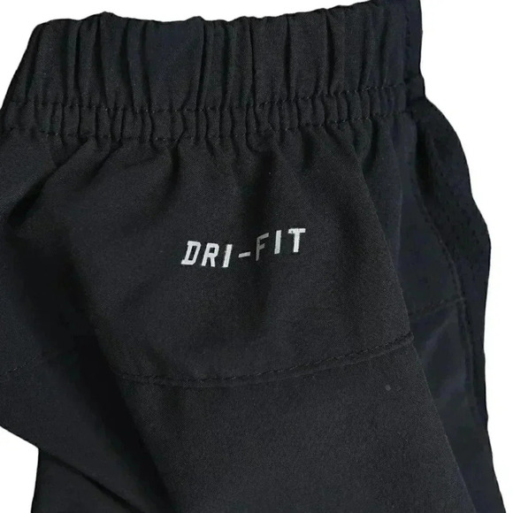 Nike Running Pants Dri-Fit Wide Leg Straight Black Athletic Size XXL - Picture 7 of 12